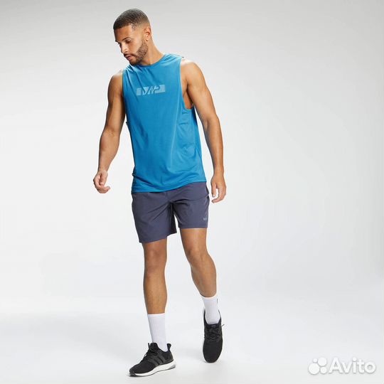 Майка Myprotein Graffiti Graphic Training - Blue