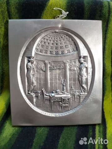Плакетка Павловский дворец кабинет-фонарик