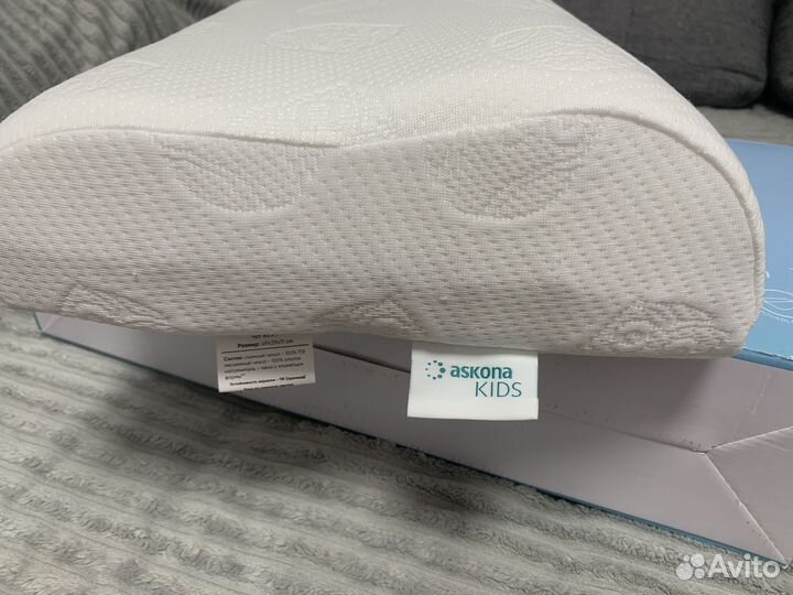 Подушка ортопедическая аскона