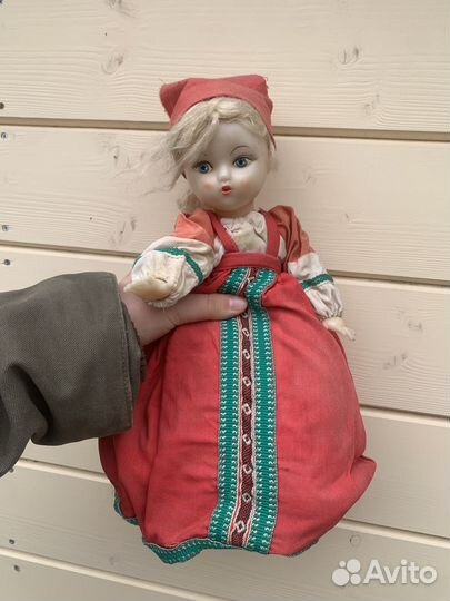 Кукла грелка на чайник СССР