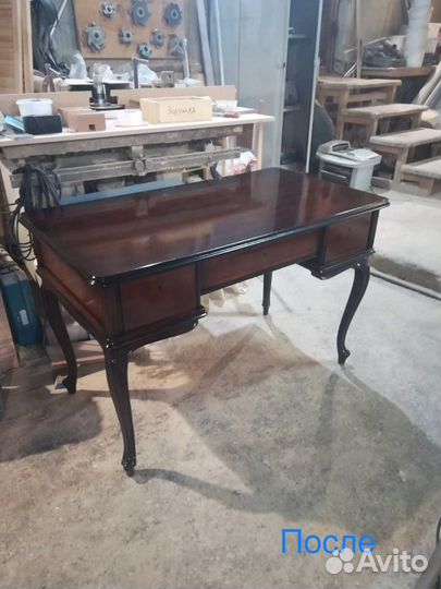 Покраска, реставрация мебели из массива и мдф