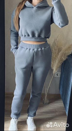 Спортивный костюм с начесом 42-44 р