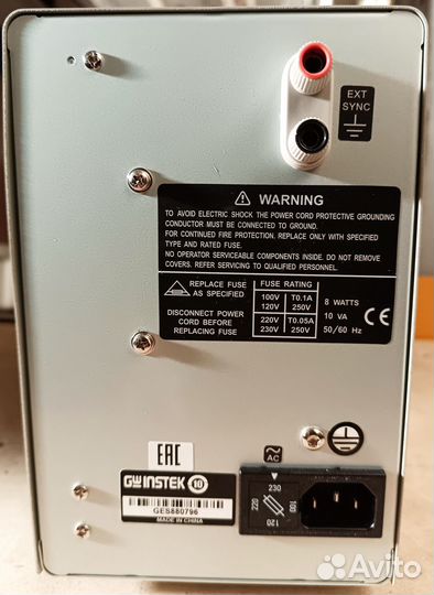 Генератор низкочастотный GW Instek GAG-810