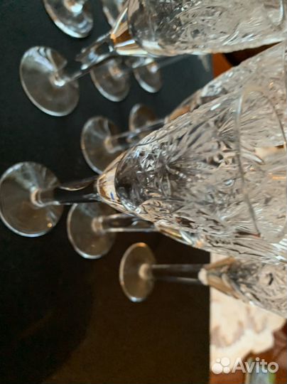 Хрустальные рюмки