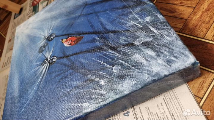 Картина акрилом на холсте