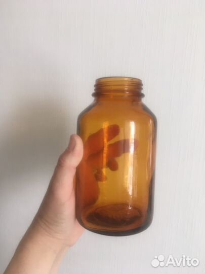 Бутылка флакон пузырек стекло СССР