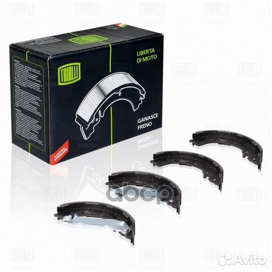 Колодки торм. барабан. зад. Hyundai Solaris 17