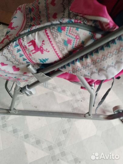 Коляска санки