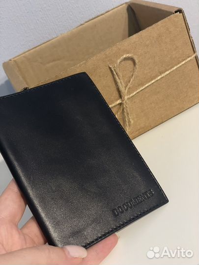 Обложка для автодокументов натуральная кожа