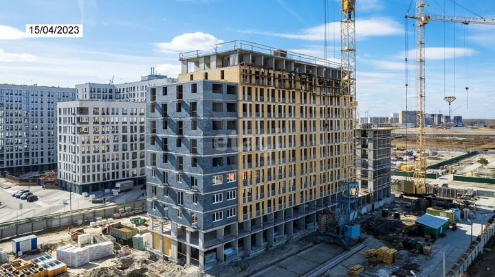 2-к. квартира, 55,8 м², 16/16 эт.