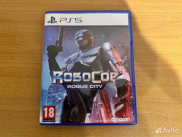 Игра Robocop PS5 (Русские субтитры) Диск новый Pla