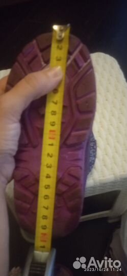 Сапоги зимние для девочки 27