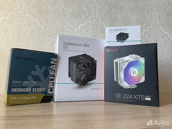 Кулера для процессора на Deepcool / ID-Cooling