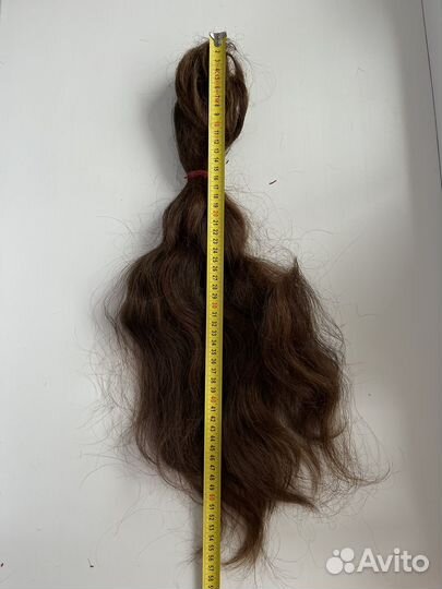 Волосы натуральные срез 50 см