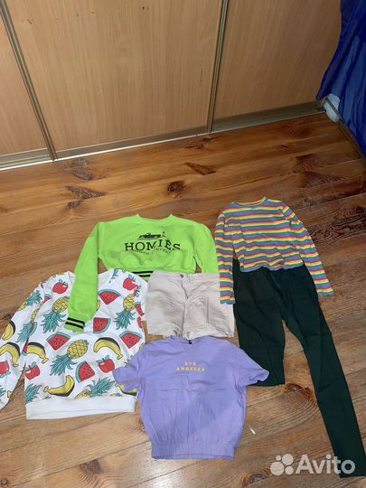 Вещи пакетом на девочку подростка