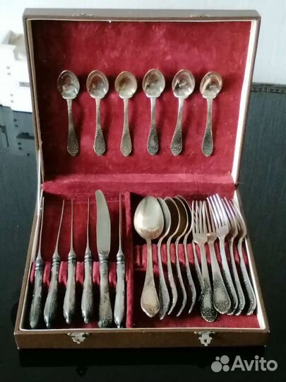 Мельхиоровй набор