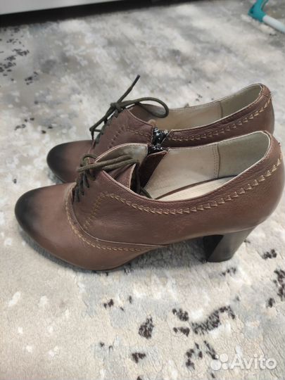 Ботильоны натуральная кожа 38