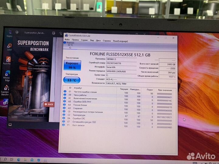 Ноутбук asus Intel 4 ядра/ GeForce 920MX 2Gb/ SSD