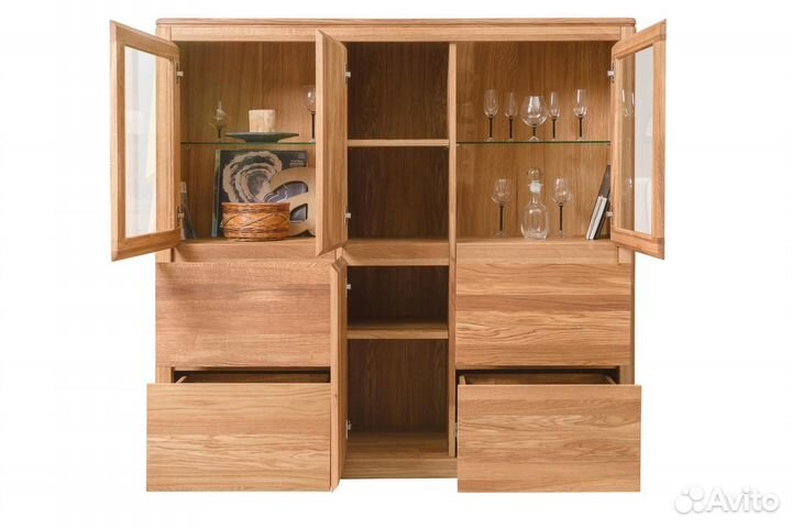 Шкаф с витриной 