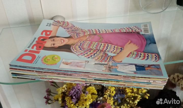Журналы по вязанию Диана пакетом