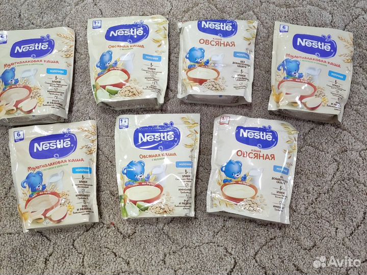 Детские каши нестле