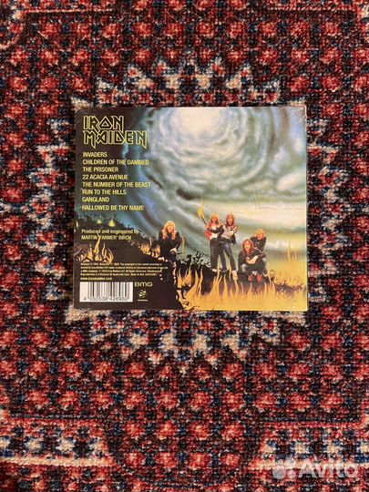 CD Iron Maiden–The Number Of The Beast