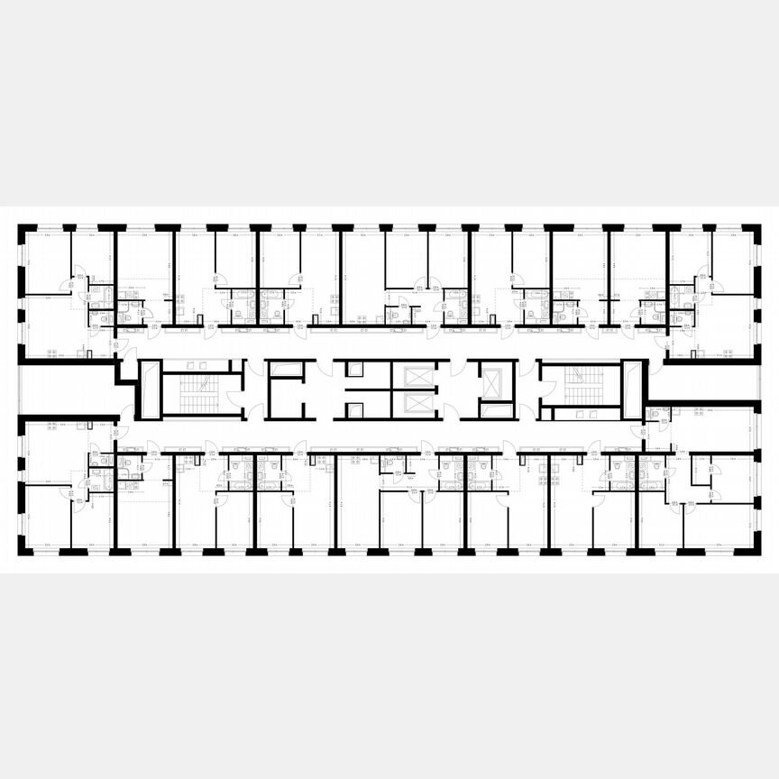 2-к. квартира, 55,9 м², 36/45 эт.
