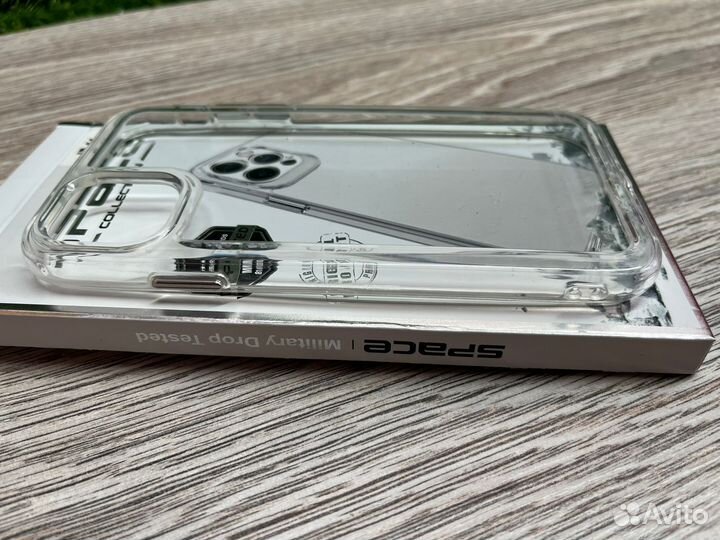 Чехол силиконовый усиленный для iPhone 14 Pro