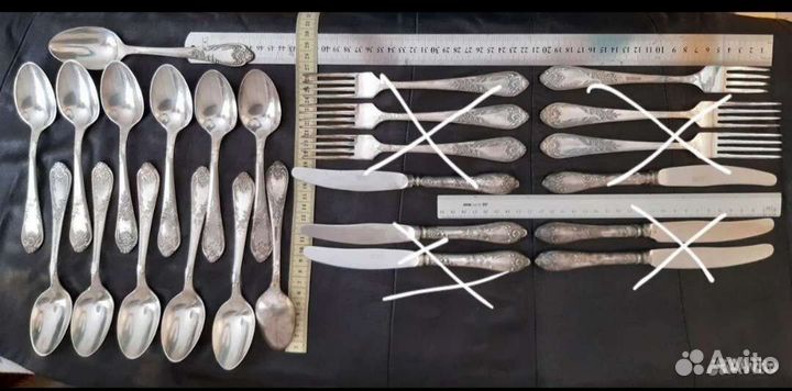 Набор столовых приборов СССР, и 
