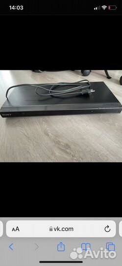 Dvd плеер sony