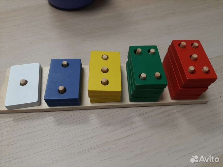 Развивающие деревянные игрушки