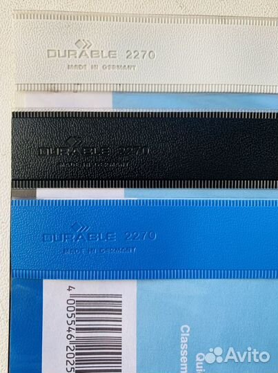 Папки с клипсами Durable Duraquick
