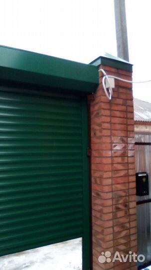 Рольставни (рольворота) рулонные ворота на гараж