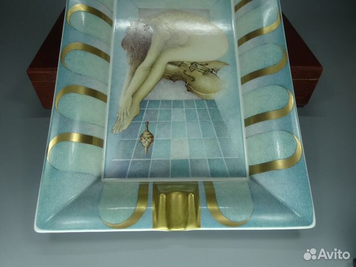 Hutschenreuther пепельница для сигар фарфор