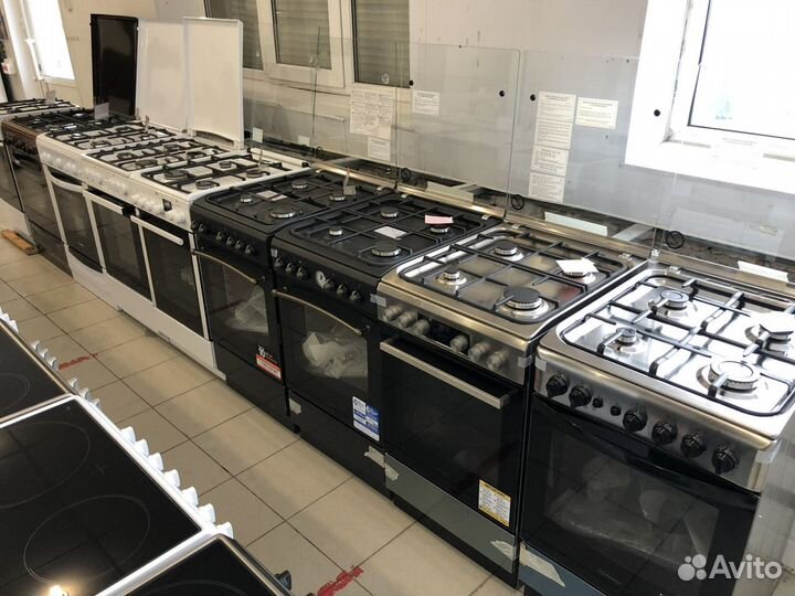 Новые Газовые/Электрические Плиты/Гарантия