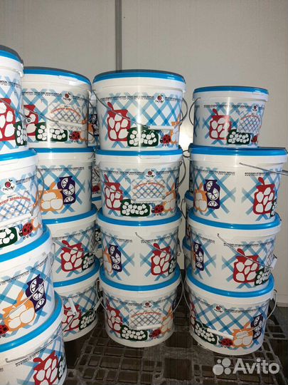 Ведра пищевые пластиковые 10 л