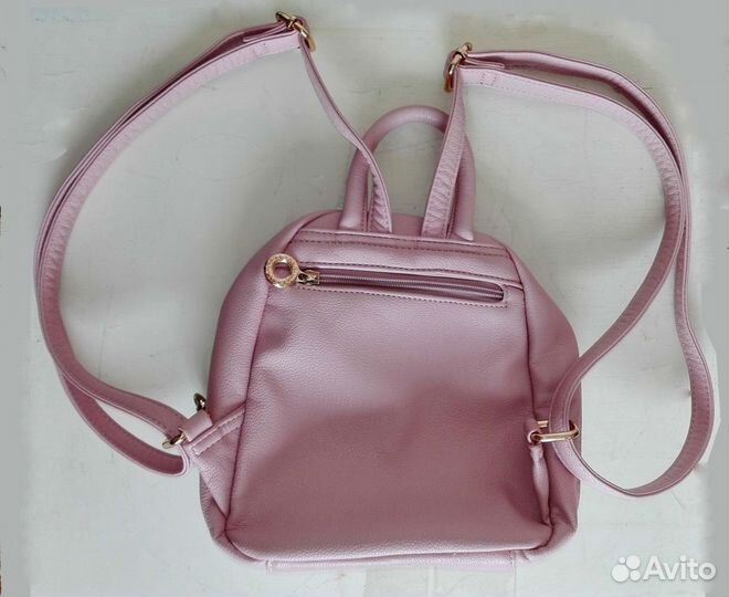 Рюкзак розовый - Daniele patrici для девочки