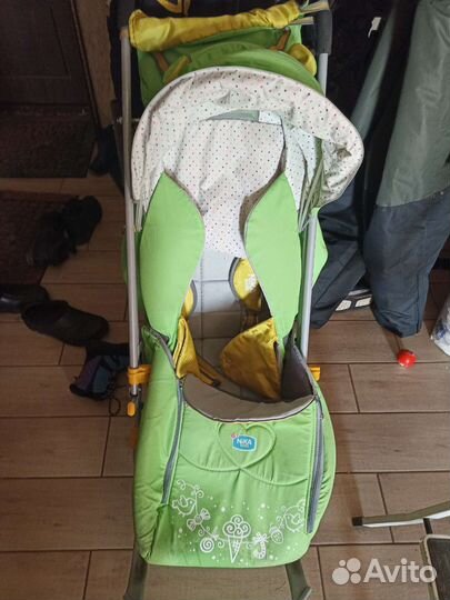 Детские санки коляска бу