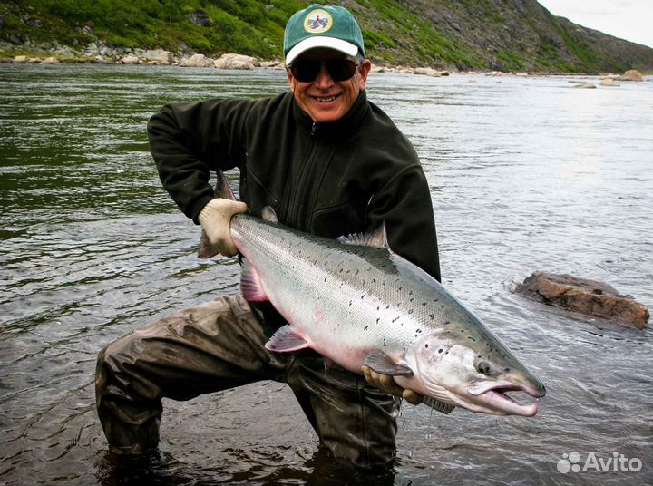 Рыбалка семга кольский