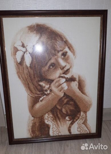 Картины вышитые крестиком