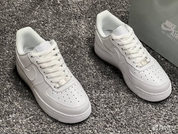 Кроссовки nike air force 1 White