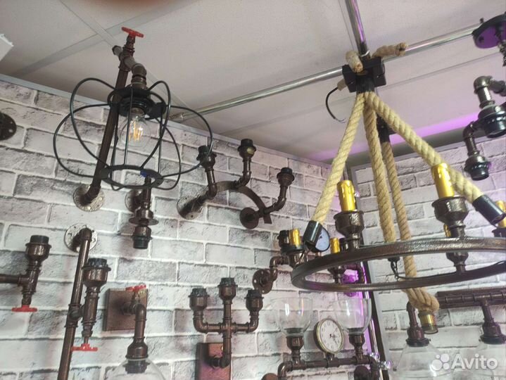 Светильник лофт