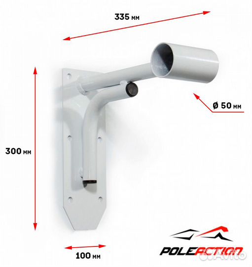 Модель №3 - кронштейн балетного (хореографического