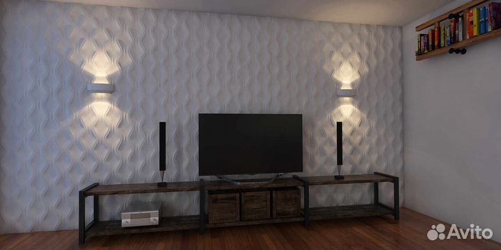 Гипсовая 3D панель 
