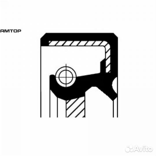 Corteco 19016673B Сальник дифференциала
