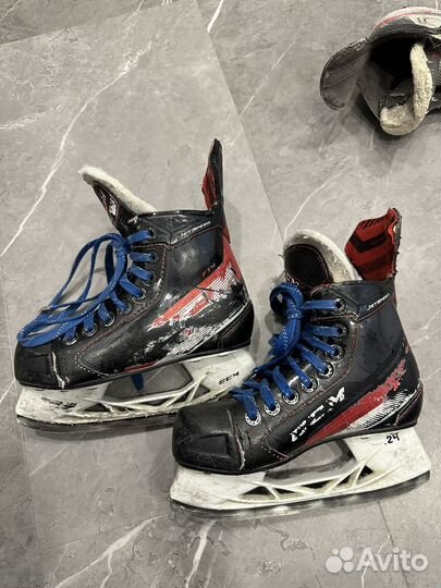 Коньки детские ccm ft 4 jetspeed