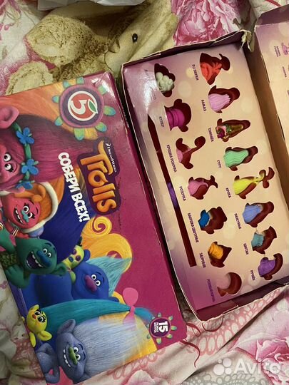 Ластики тролли коллекционные