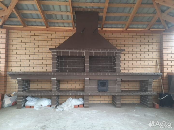 Модульная печь барбекю