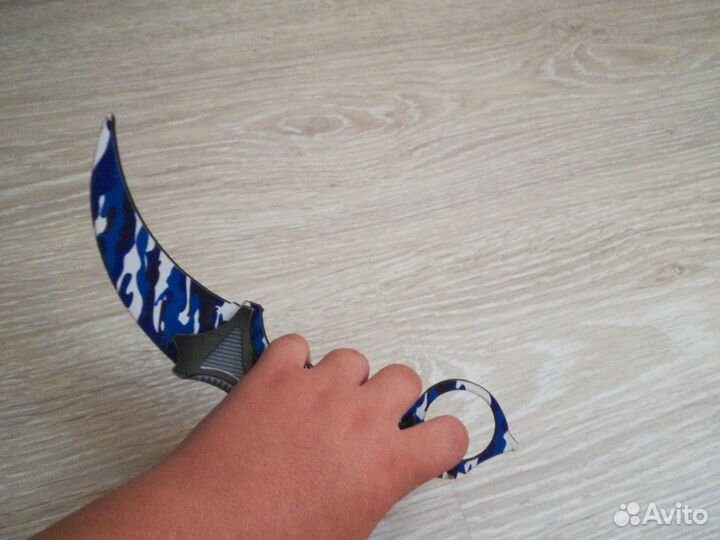 Деревянный нож керамбит