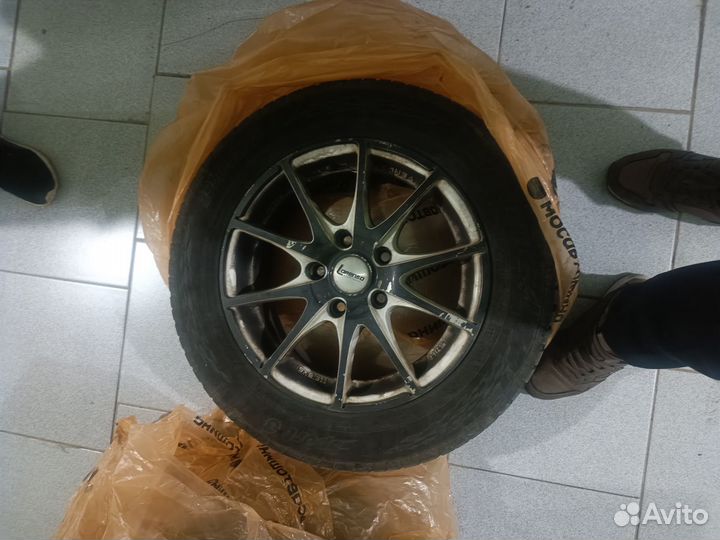 Колеса в сборе r15 летние